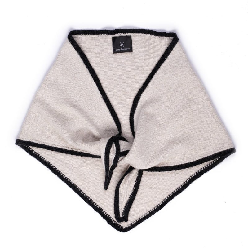 Swansdown Triangle Scarf