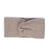 Oat Herringbone Headband