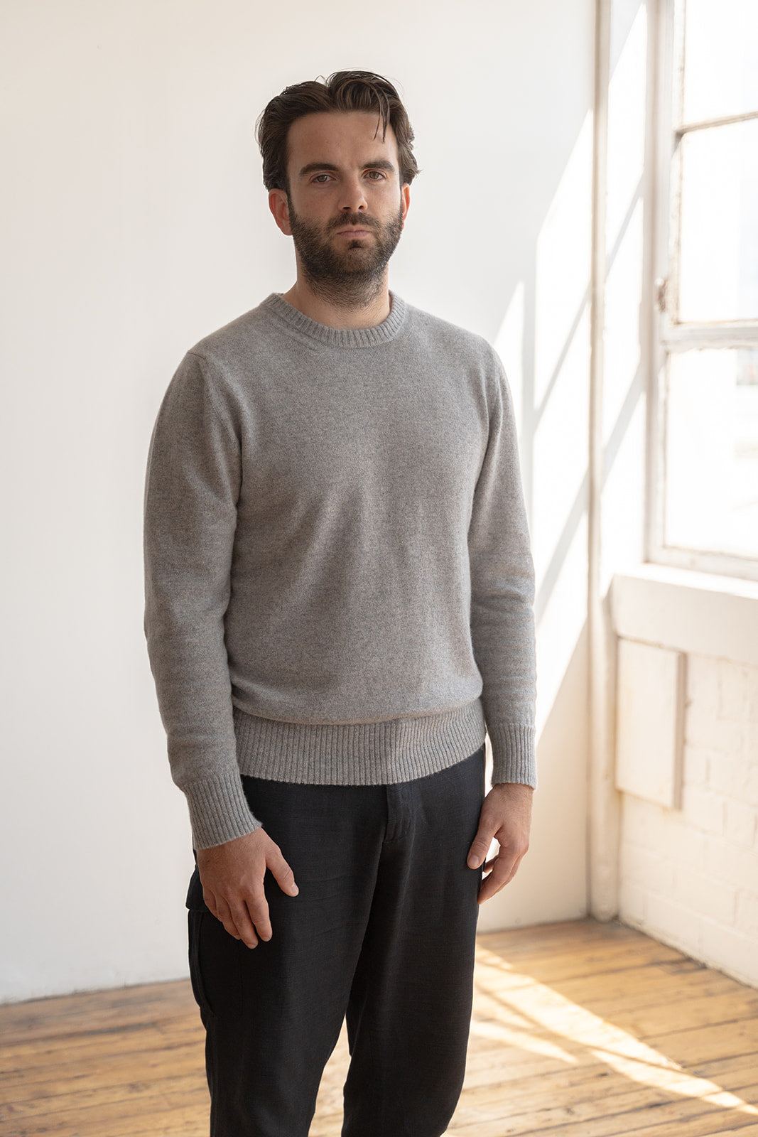 Felt Grey Alsh Jumper – Hilaryjanekeyes