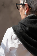 Charcoal Triangle Scarf