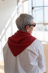 Cinder Stripe Triangle Scarf