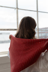 Cinder Stripe Triangle Scarf