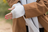 Nuage Herringbone Wristwarmers
