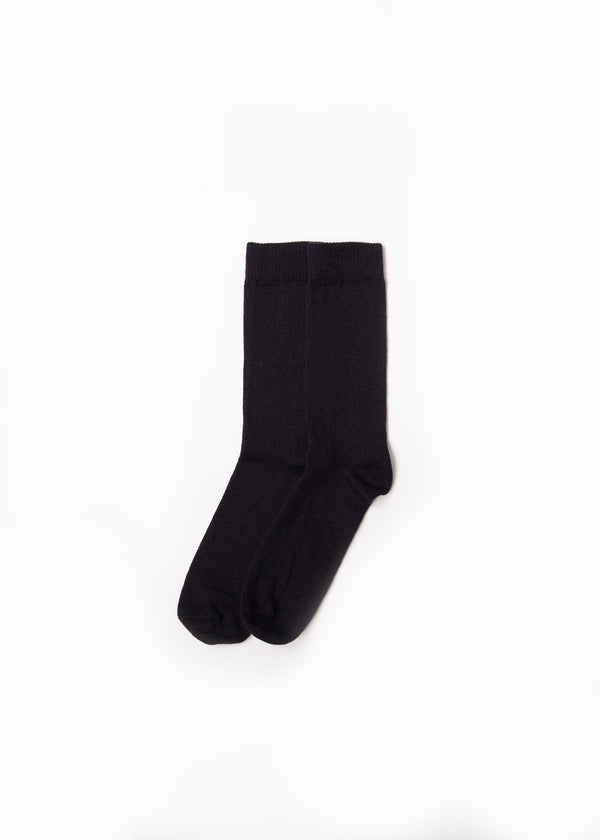 Black Merino Dress Sock
