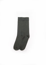 Olive Merino Dress Sock