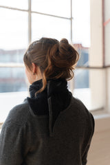 Charcoal Triangle Scarf