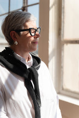 Charcoal Triangle Scarf