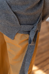 Linnhe Wrap Cardigan Slate