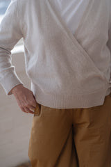 Linnhe Wrap Cardigan Swansdown