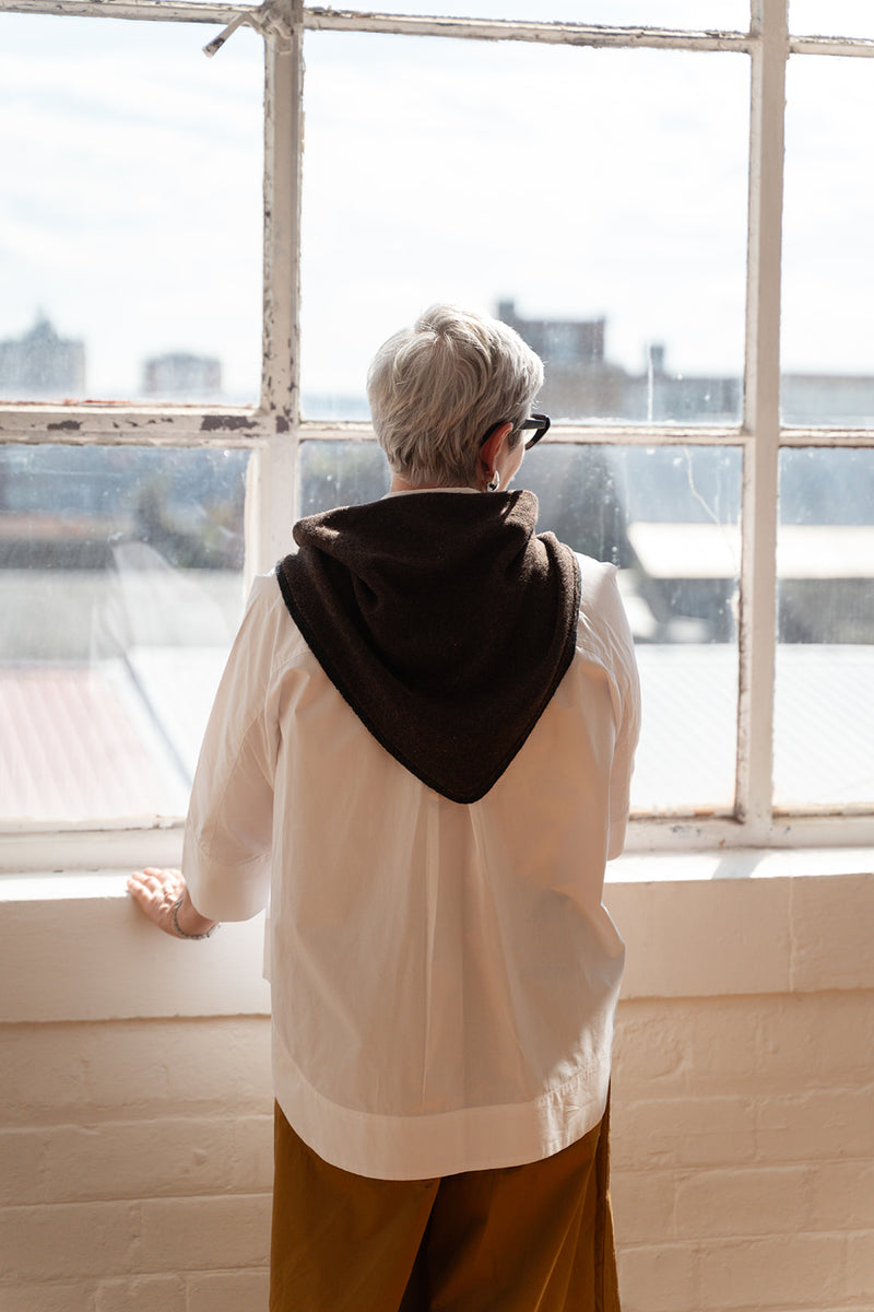 Porcupine Triangle Scarf