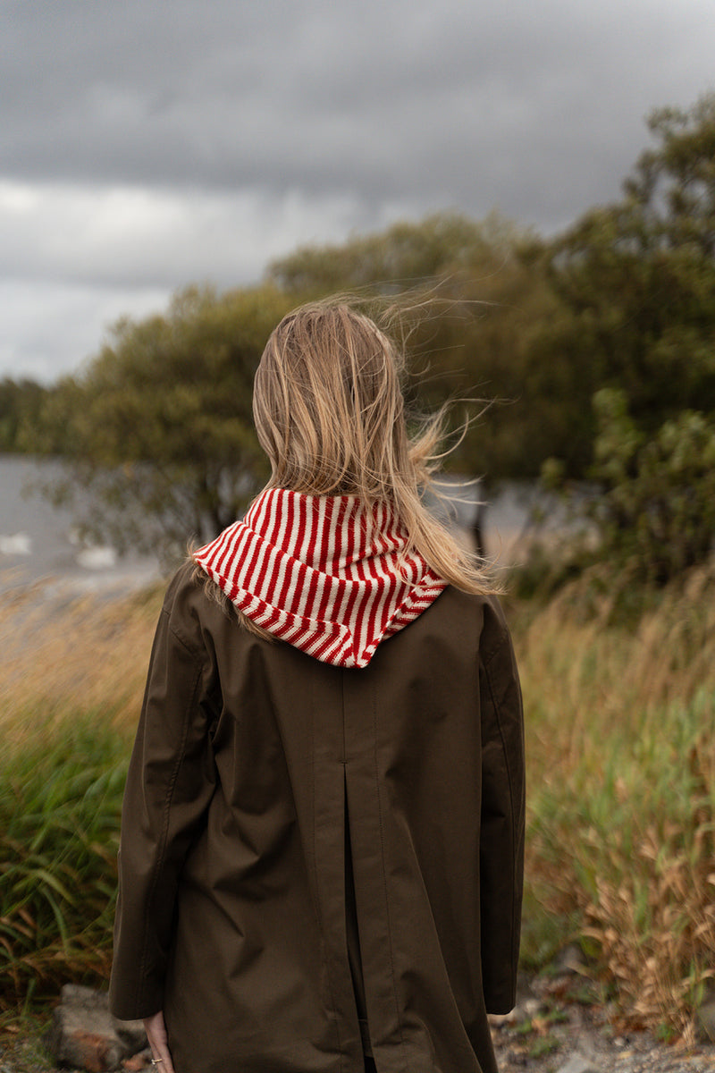 Jasper Stripe Triangle Scarf