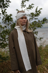 Houndstooth Skinny Scarf Nuage