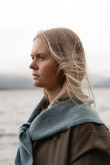 Oribe Green Triangle Scarf