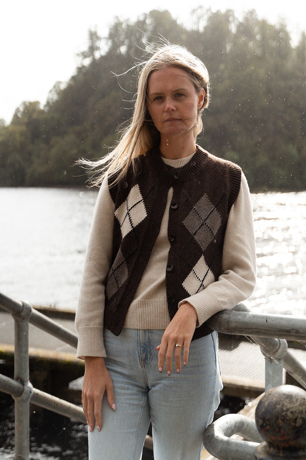 Argyle Vest Porcupine